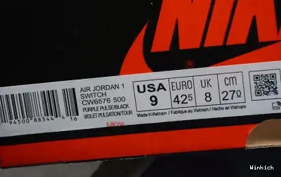 PULSE JORDAN HIGH SWITCH 1 CW6576-500 PURPLE 0430